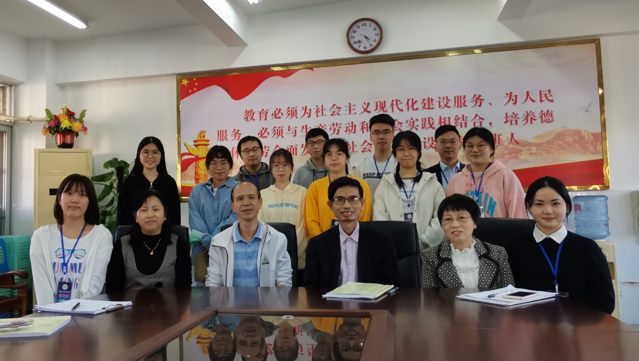 心理学院对2018级应用心理学专业实习生教育实习•研习工作进行中期检查