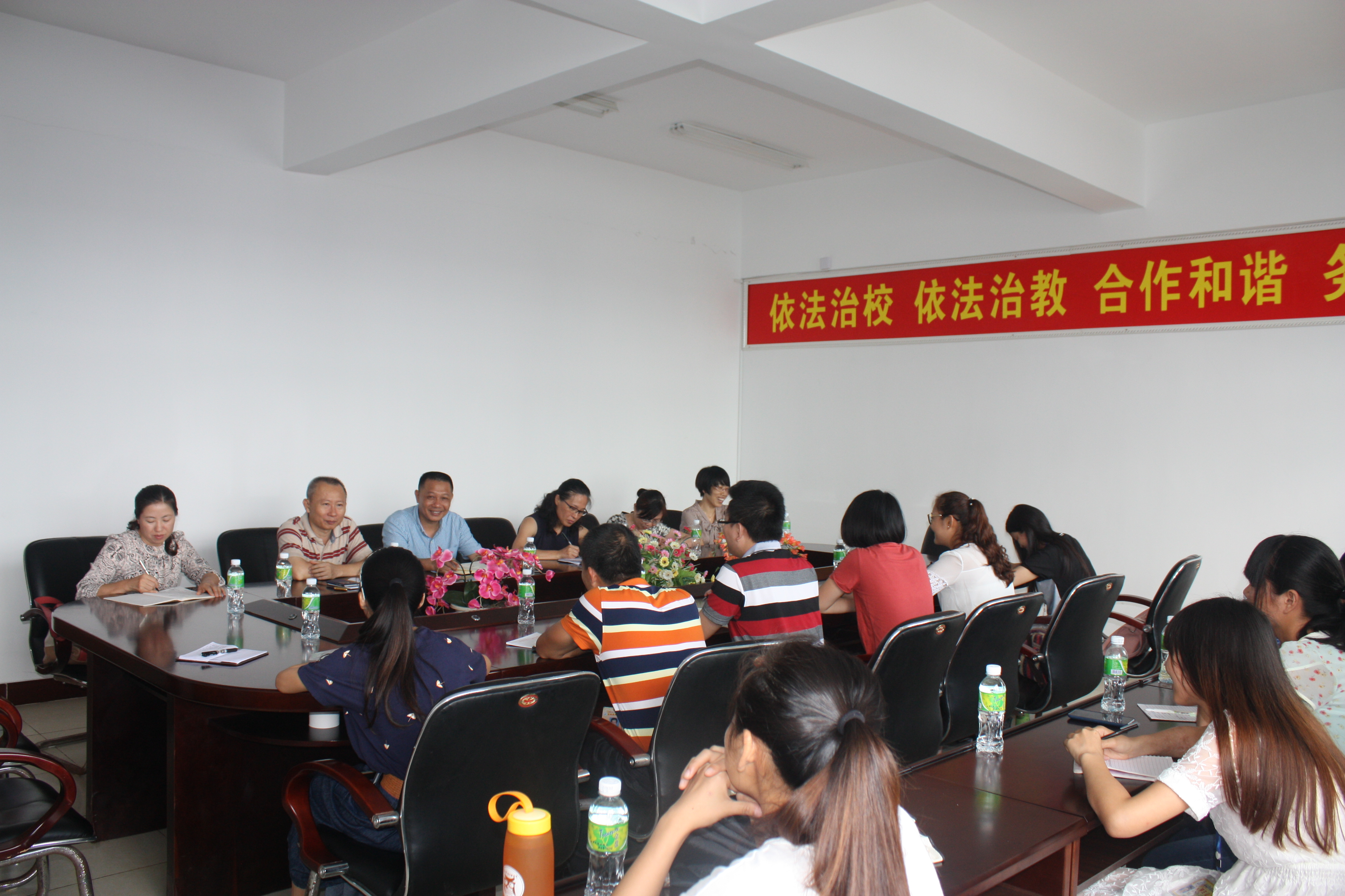 我院领导赴海南省机电工程学校检查教育学专业实习